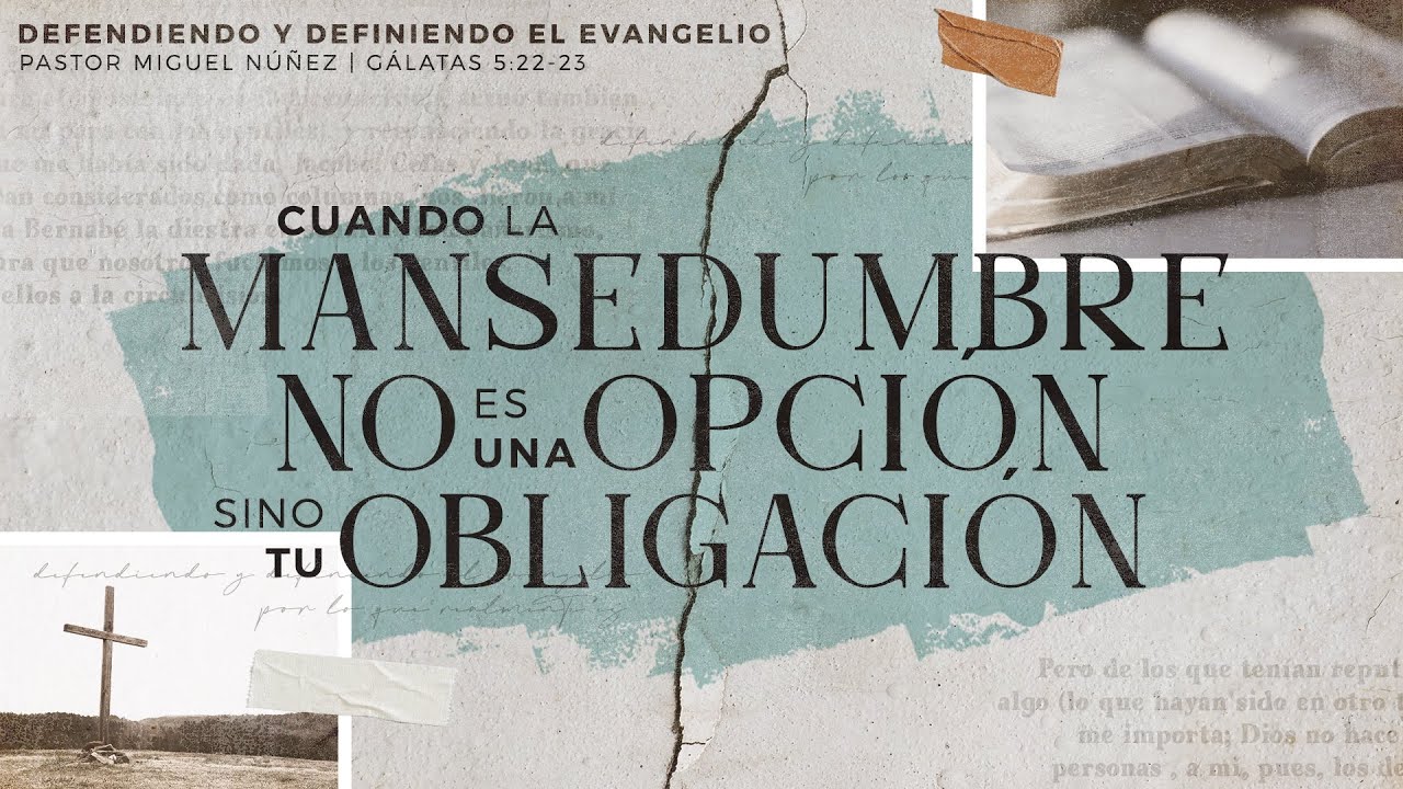 Cuando la mansedumbre no es una opción sino tu obligación