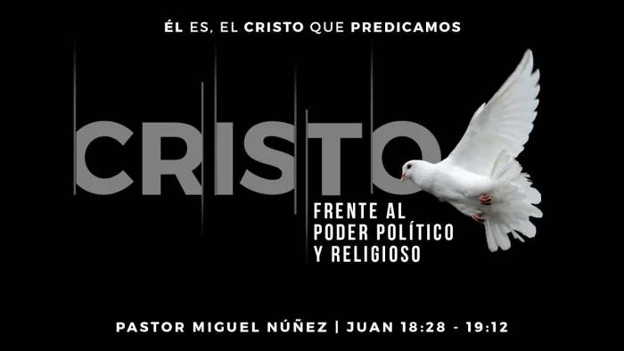 Cristo frente al poder político y religioso